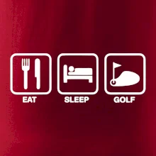 Eat sleep golf