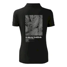 Králický Sněžník - vrstevnice v obdĺžniku