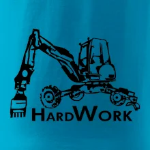 Hard Work kráčajúce rýpadlo