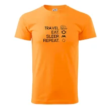 Eat sleep travel - Malý príves Eat sleep travel - Malý príves