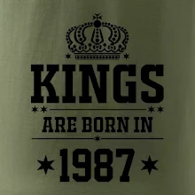 Kings are born in 1987 Kings are born in 1987