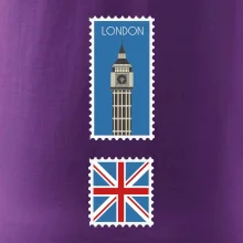 Londýn známka farebná