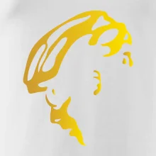 Hlava cyklista zlatá Hlava cyklista zlatá