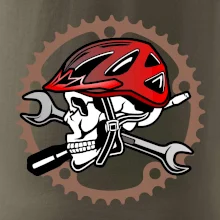 Lebka biker opravár