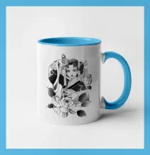 Japonsko - žena s mečom