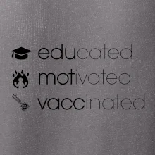 Educated motivated vaccinated Educated motivated vaccinated