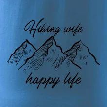 Hiking wife happy life