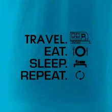 Eat sleep travel - Veľký príves