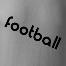 FOOTBALL nápis šikmo FOOTBALL nápis šikmo