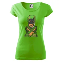 Bojový doberman (Pecka design)