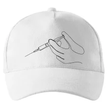 Ruka a injekcia jedným ťahom