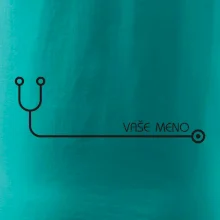 Doktor a sestrička - stetoskop s menom