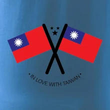 In love with Taiwan - vlajky