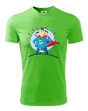 Otec superman - chlapec a chlapec