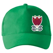 Folklór na prsníku kvetina štvorlistá