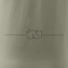 Mačka linka kreslená