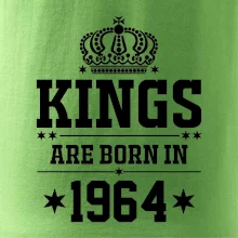 Kings are born in 1964