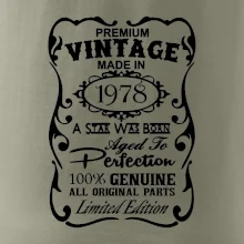 Vintage Etiketa - 1978