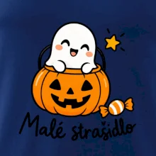 Malé strašidlo - duch v tekvicovom vedierku