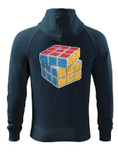 Rubikova kocka kreslená