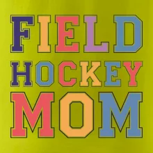 Field hockey mom - športové písmo