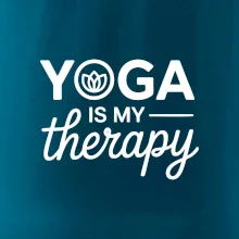 Yoga Is My Therapy nápis