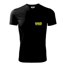 Hasiči - žltý nápis - váš názov zboru