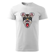 Knírač hlava barevná