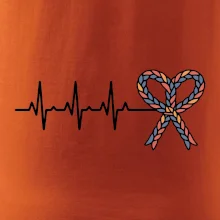 EKG srdce veľká noc