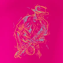 Jazz saxofón splash Jazz saxofón splash