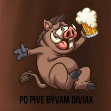 Po pive bývam diviak