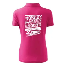 Nobody is perfect - 2003