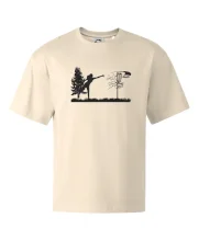 Disc golf - žena čierny obrázok