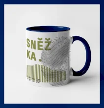 Sněžka - vrstevnice otisk