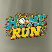 Home run komiksový nápis