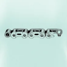 Cyklistická reťaz nákres