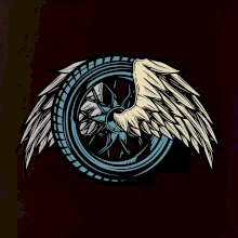 Moto koleso s krídlami