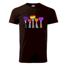 LGBT ruky srdce