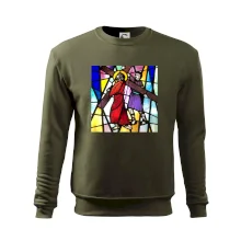 Vitráž - Ježiš a kríž