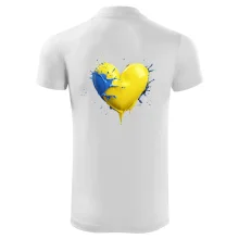 Srdce rozprsknuté - Švédske farby Srdce rozprsknuté - Švédske farby