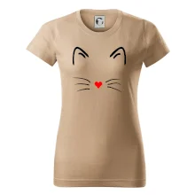 Mačka - srdce namiesto nosa