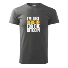 I'm just here for the Bitcoin I'm just here for the Bitcoin