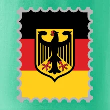 Nemecká známka - vlajka