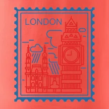 Londýn známka jednoduchá