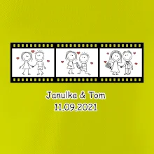 Svadobný deň - váš nápis (Hana-creative)