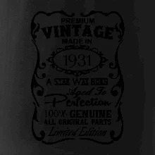 Vintage Etiketa - 1931