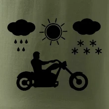Motorkár za každého počasia - chopper
