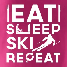 Eat sleep ski repeat