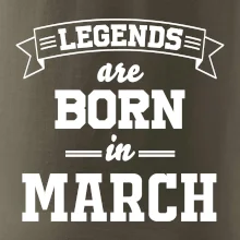 Legends are born in March