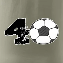 Futbal okrúhle narodeniny 40 Futbal okrúhle narodeniny 40